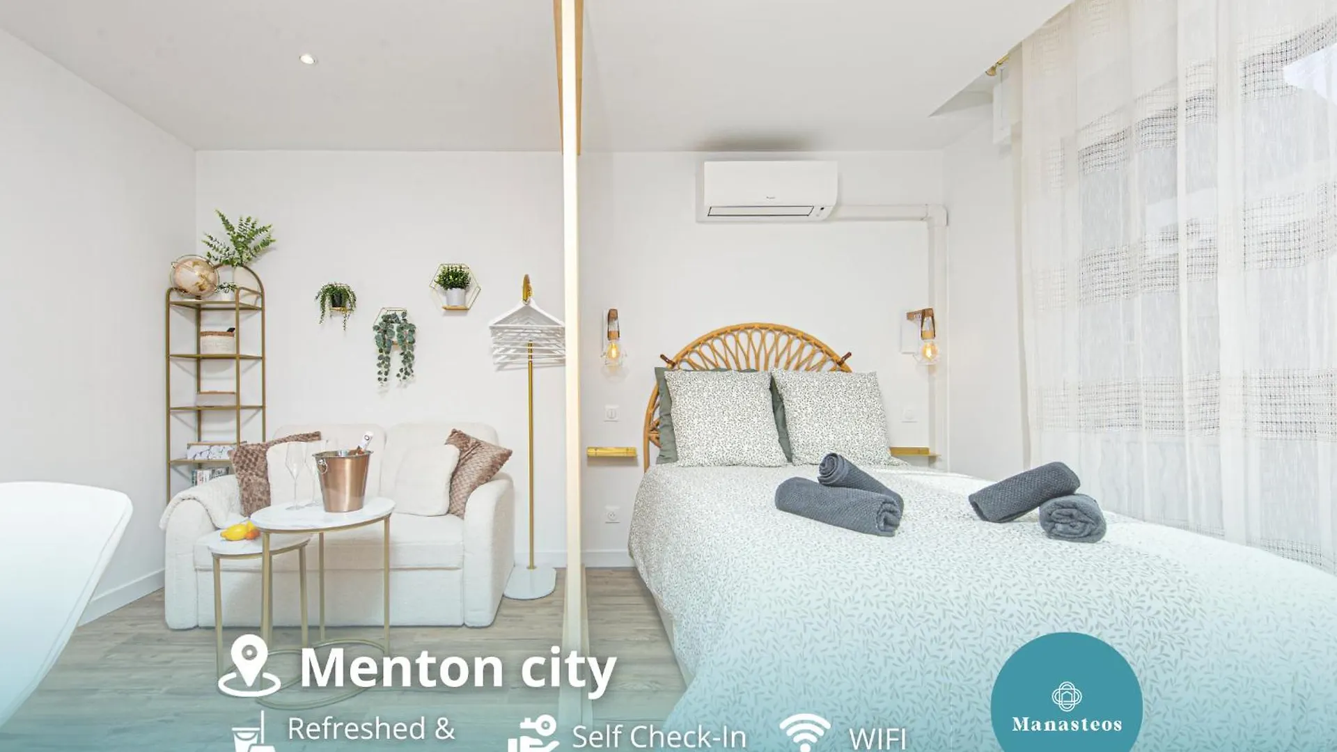 Cosy Renovated Studio - Sea - Di Menton